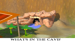 Dark WaterFall Cave w Title